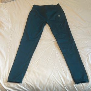 Gymshark sweat seamless scull leggings in color winter teal. Never worn